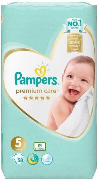 pampers slogan with a stork