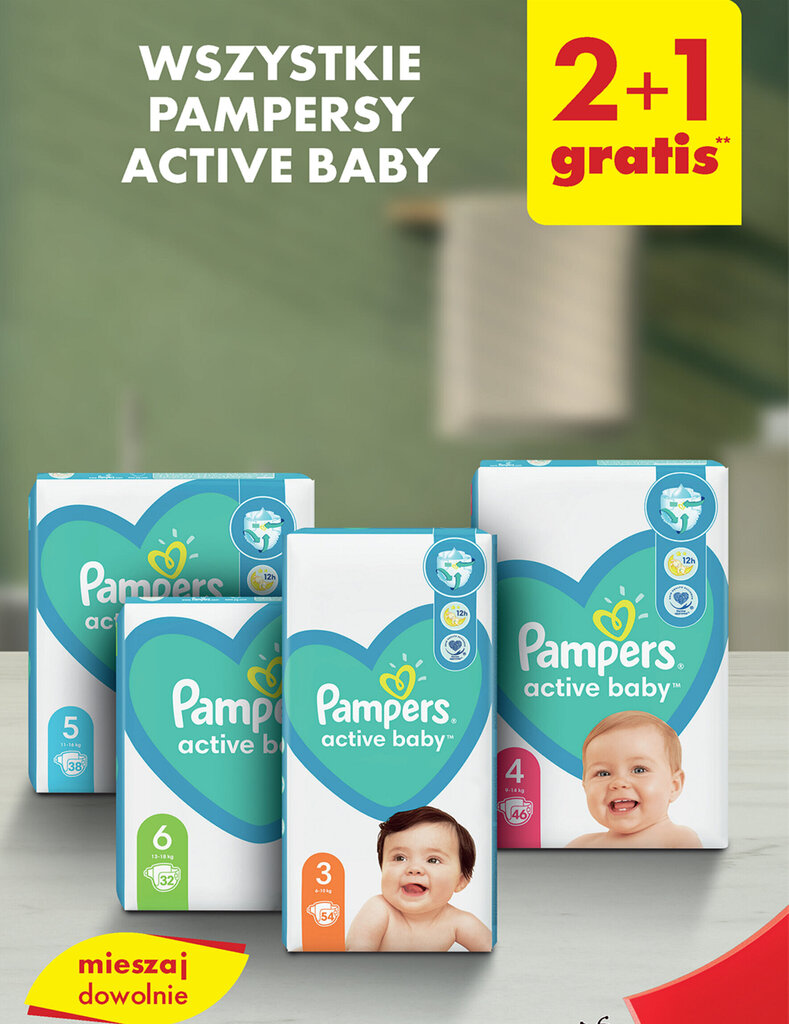 huśtawka pampers allegro