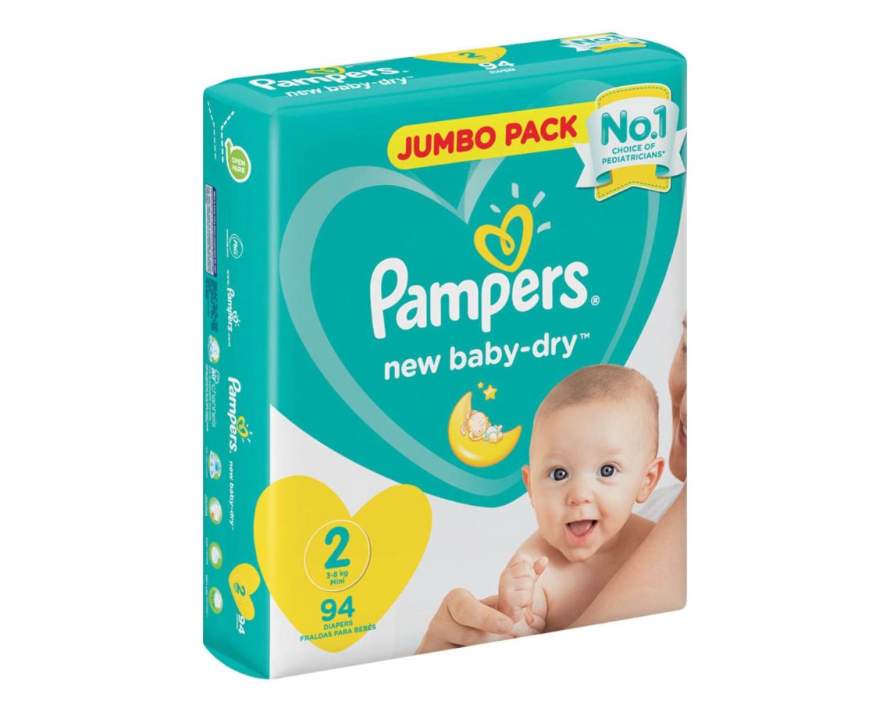 pampers new baby pieluchy rozmiar 1