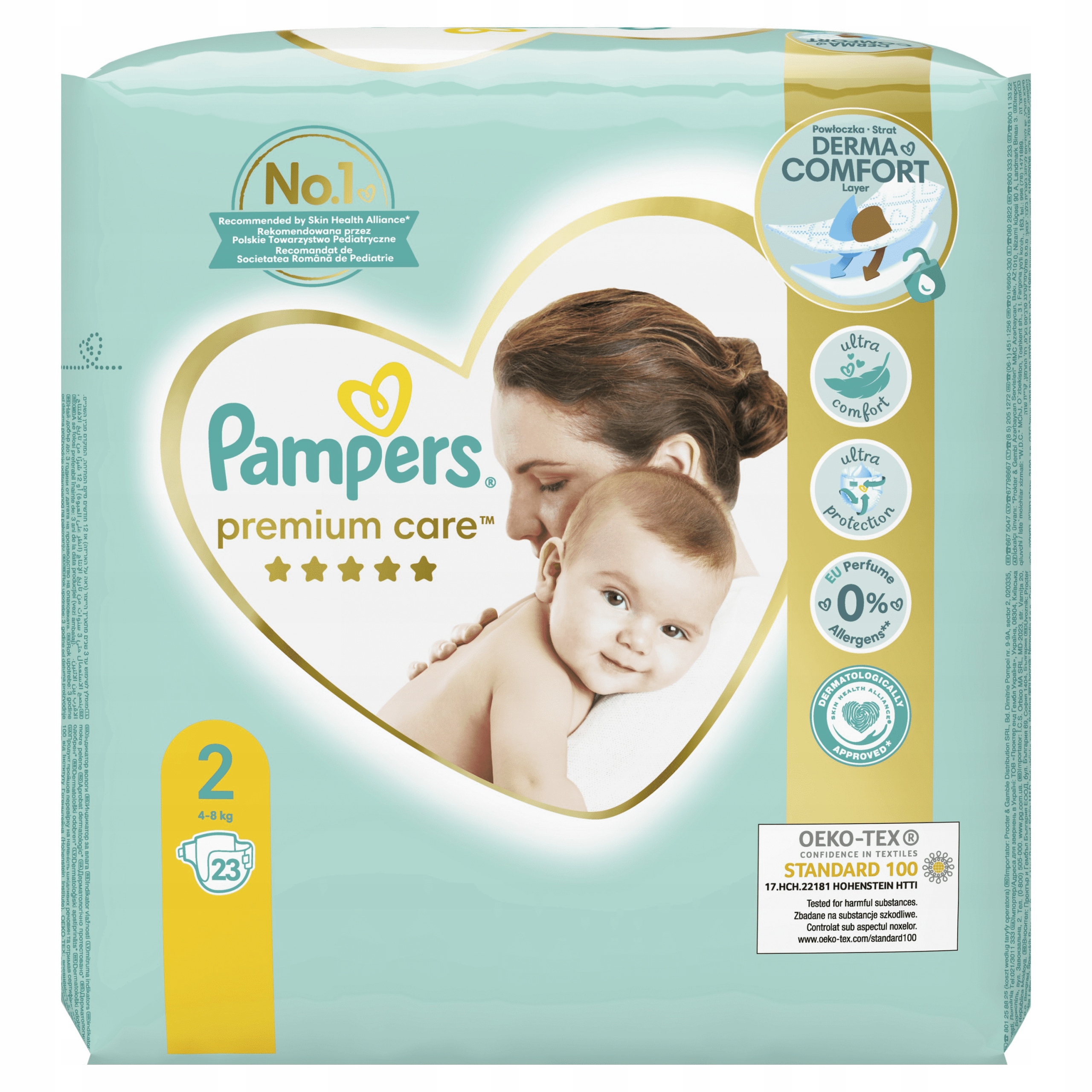 pampers 2 144 sztuki cena