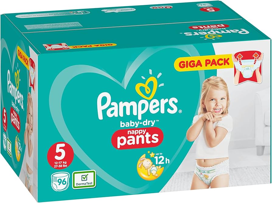 pampers największe pieluszki