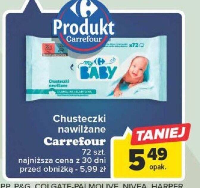 zapachowe chusteczki pampers