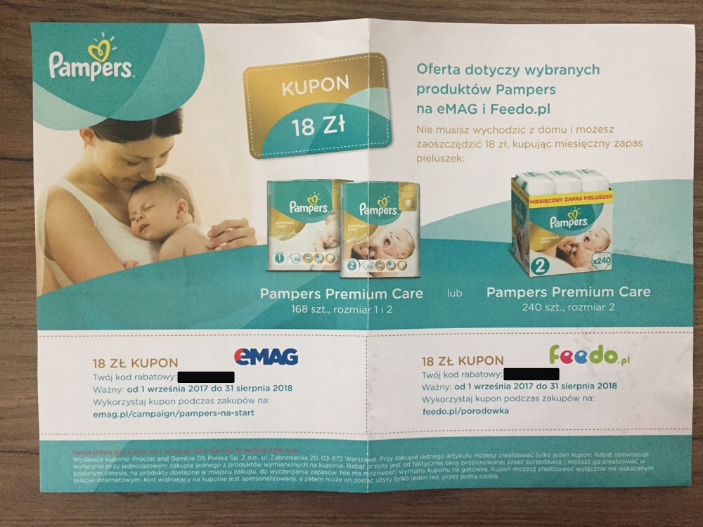 pampers 2 premium 31 szt