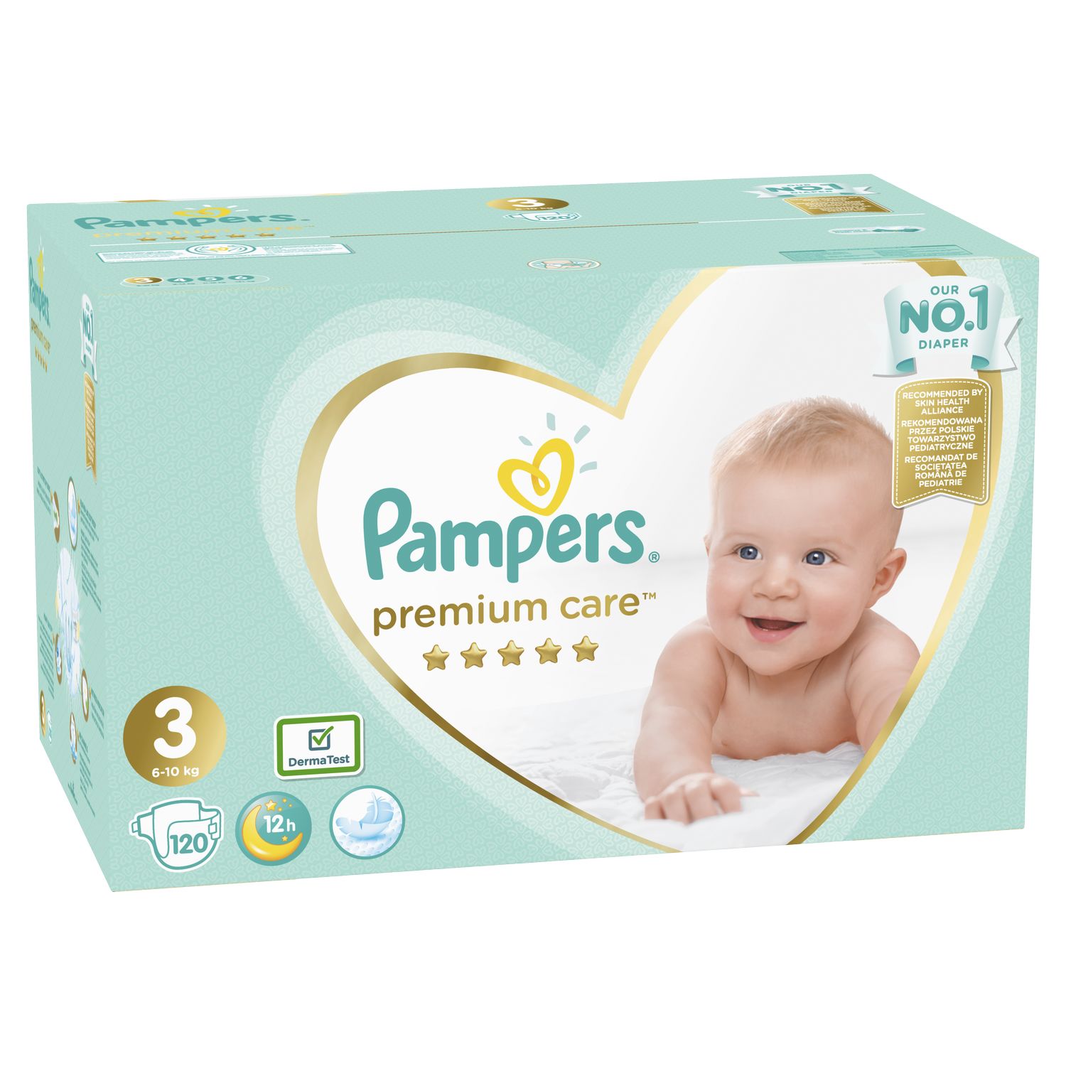 pieluszki pampers 76 szt