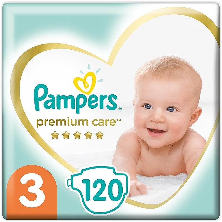 pieluchomajtki pampers premium care 3