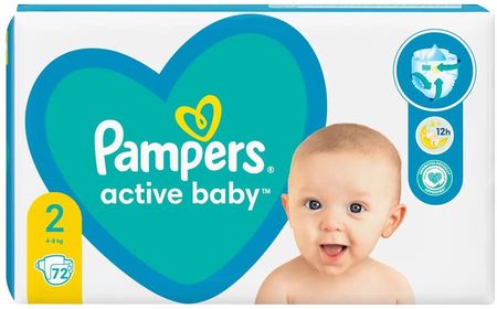 pampers pomaranczowe