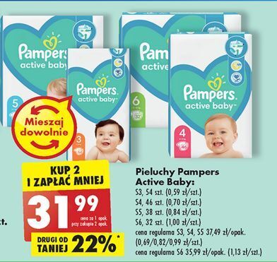 pampers 3 74 szt ceneo