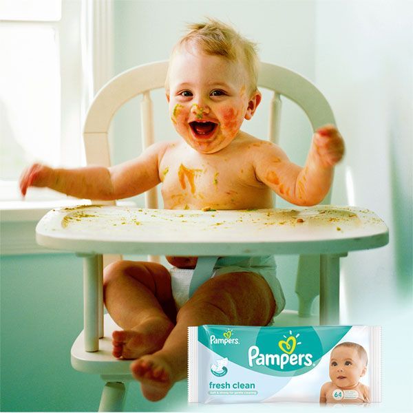 pampers sensitive chusteczki nawilżone