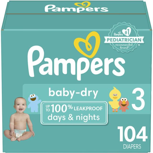 pampers jumbo pack size 5