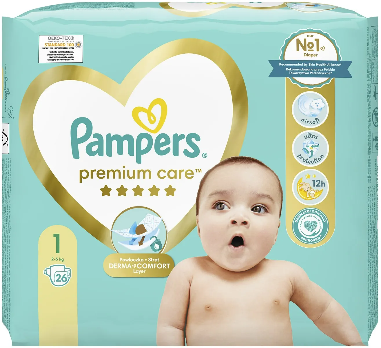 pampers sensitive chusteczki sroka