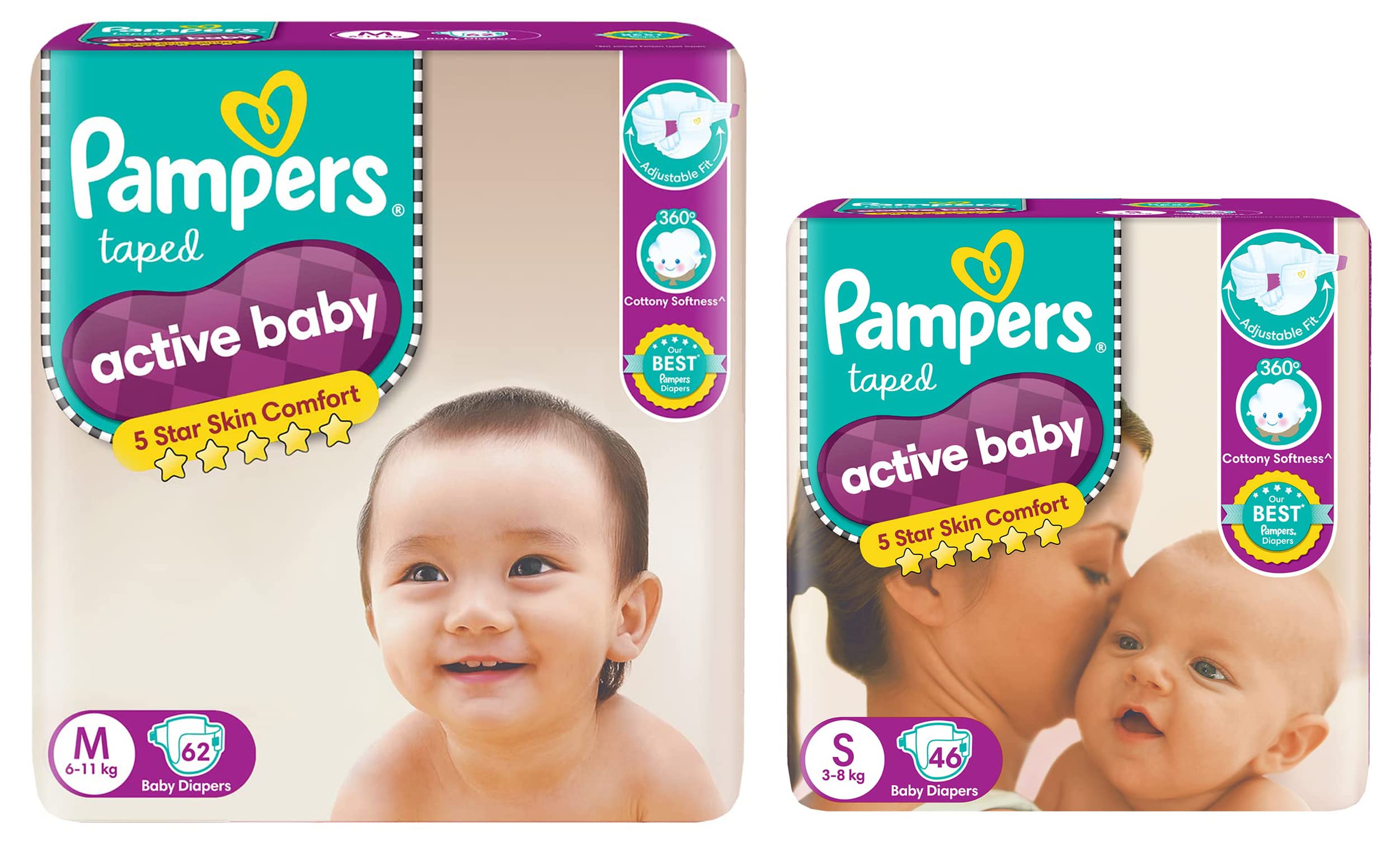 pampers pieluchy premium care 4 maxi 104 szt x 3