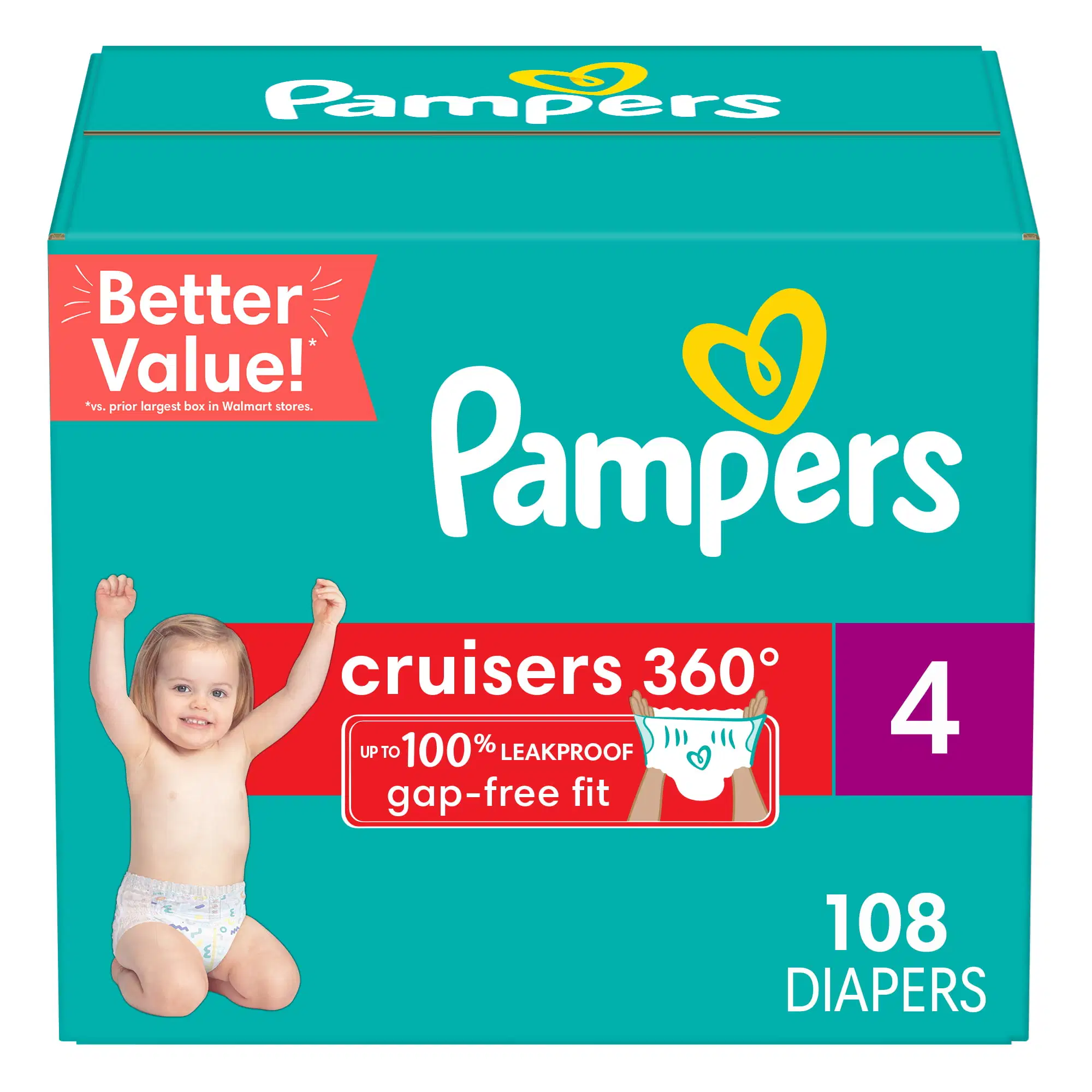 pieluchomajtki pampers mega box