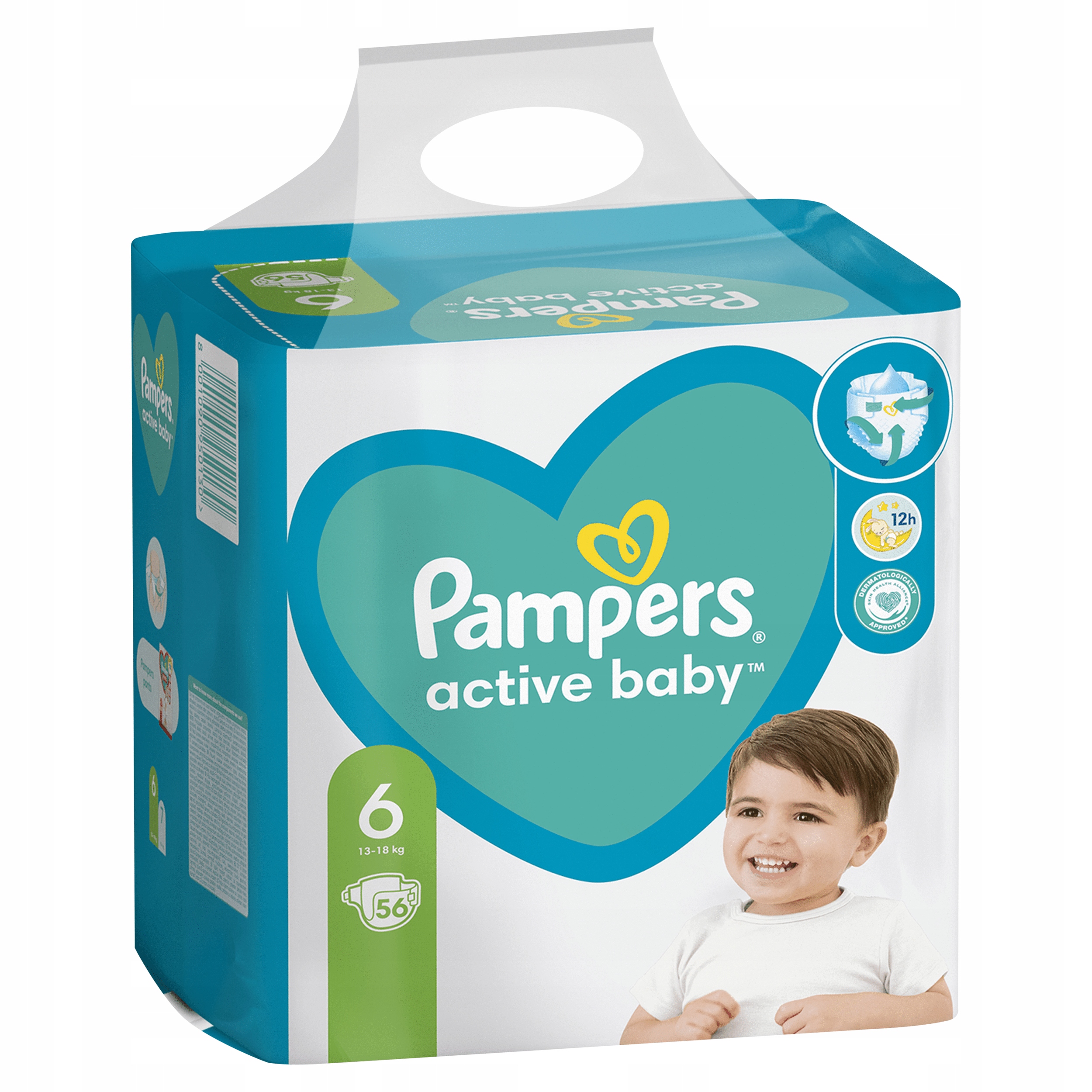 pieluchy pampers 4 174 szt