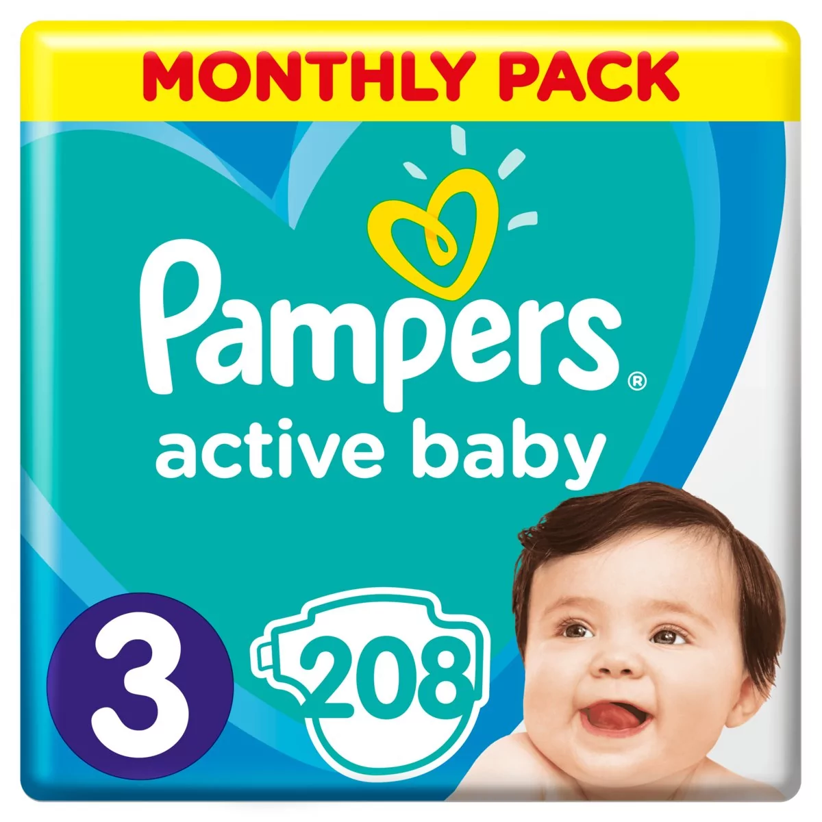 pampers active baby pieluchy rozmiar 2 mini