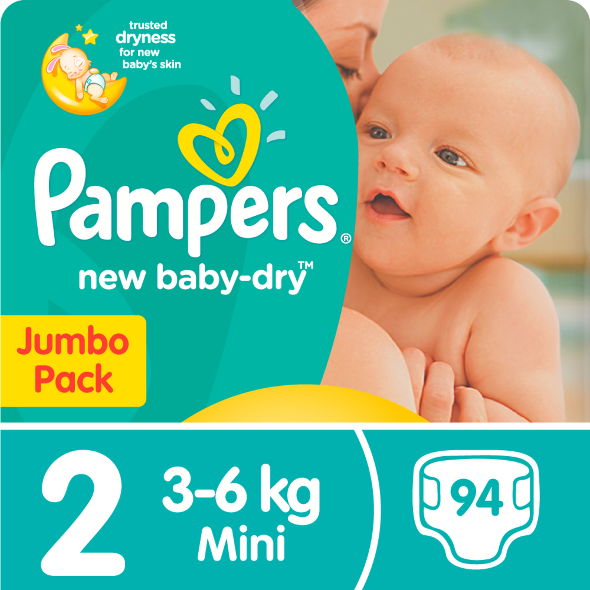 pampers sensitive chustecyki 4x64