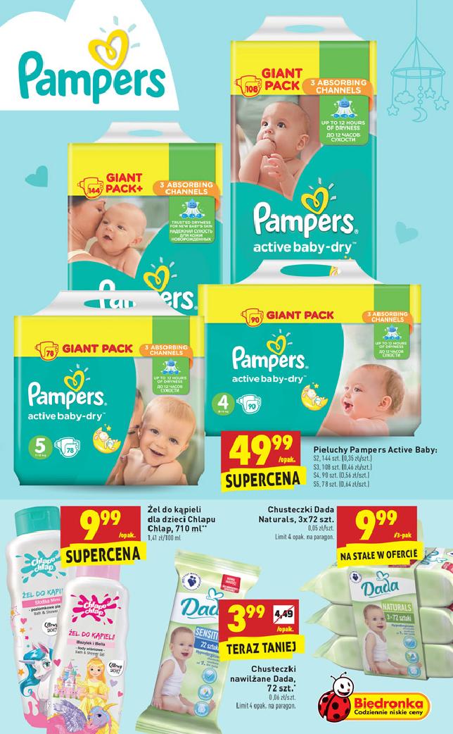 pieluchomajtki pampers 7