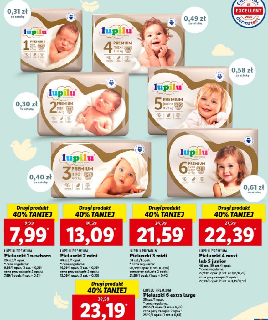 rossmann pieluchy pampers premium care 1