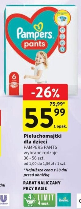 pampers cena polska