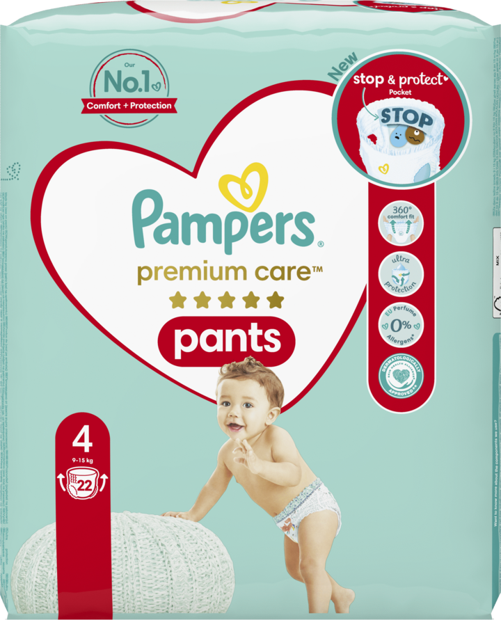 pieluchomajtki pampers pants 5 12-17 kg miesięczny zapas 152