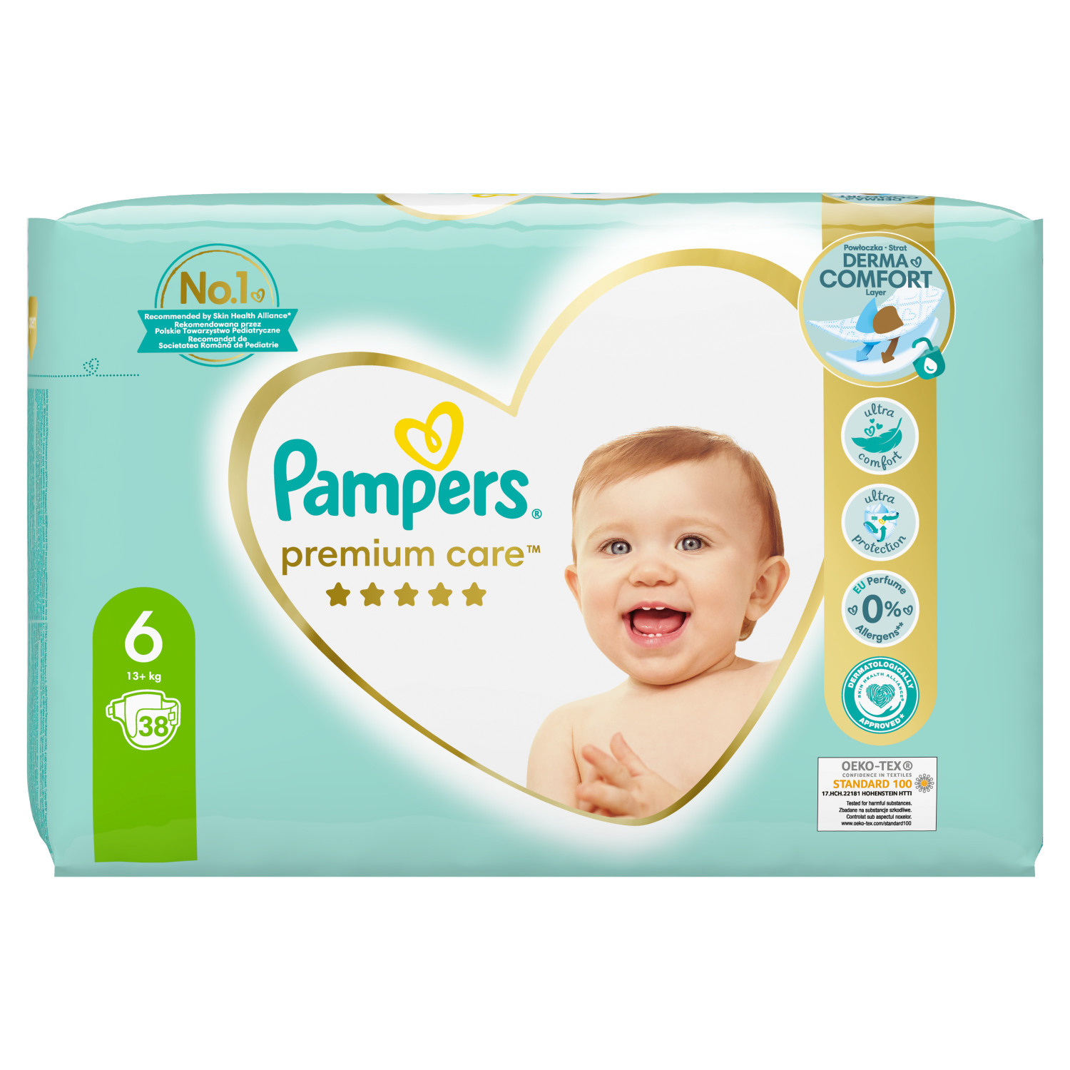 pieluchomajtki firmy pampers rozmiar 6