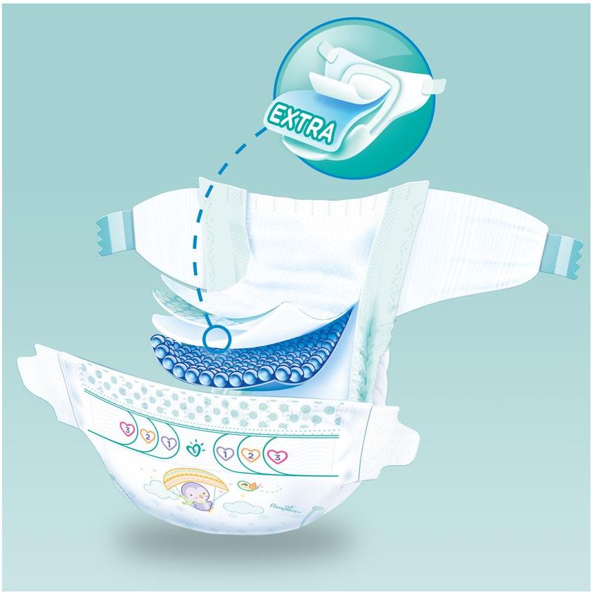 pampers 2 122 sztuki