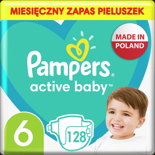 pampers pieluchy acive baby