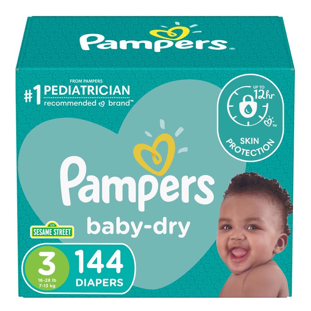 pampers 124 szt 3