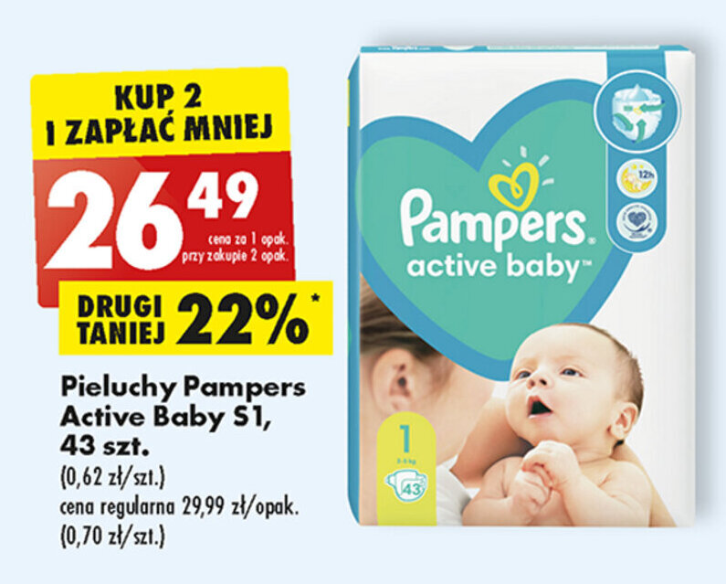 pampers giant pack 3 cena