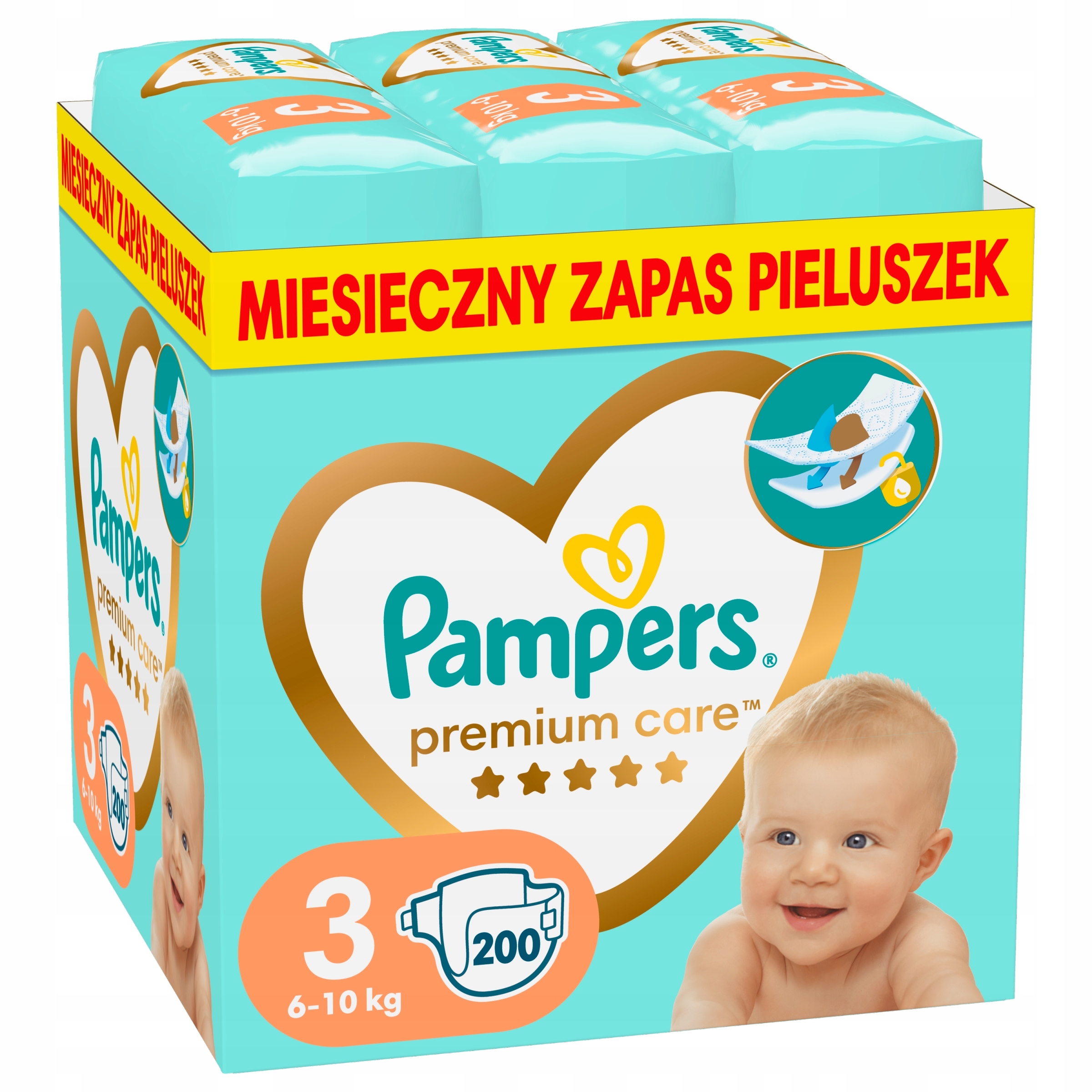 pieluchomajtki pampers 6 19 sztuk