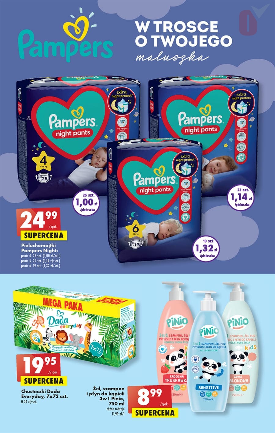 pampers aqua pure empik