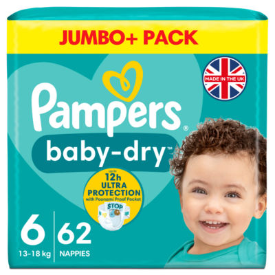 pampers new baby-dry pieluchy 2 mini 3-6 kg 80 szt