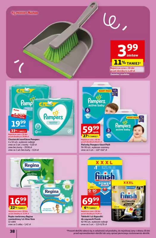 pampers od urodzenia