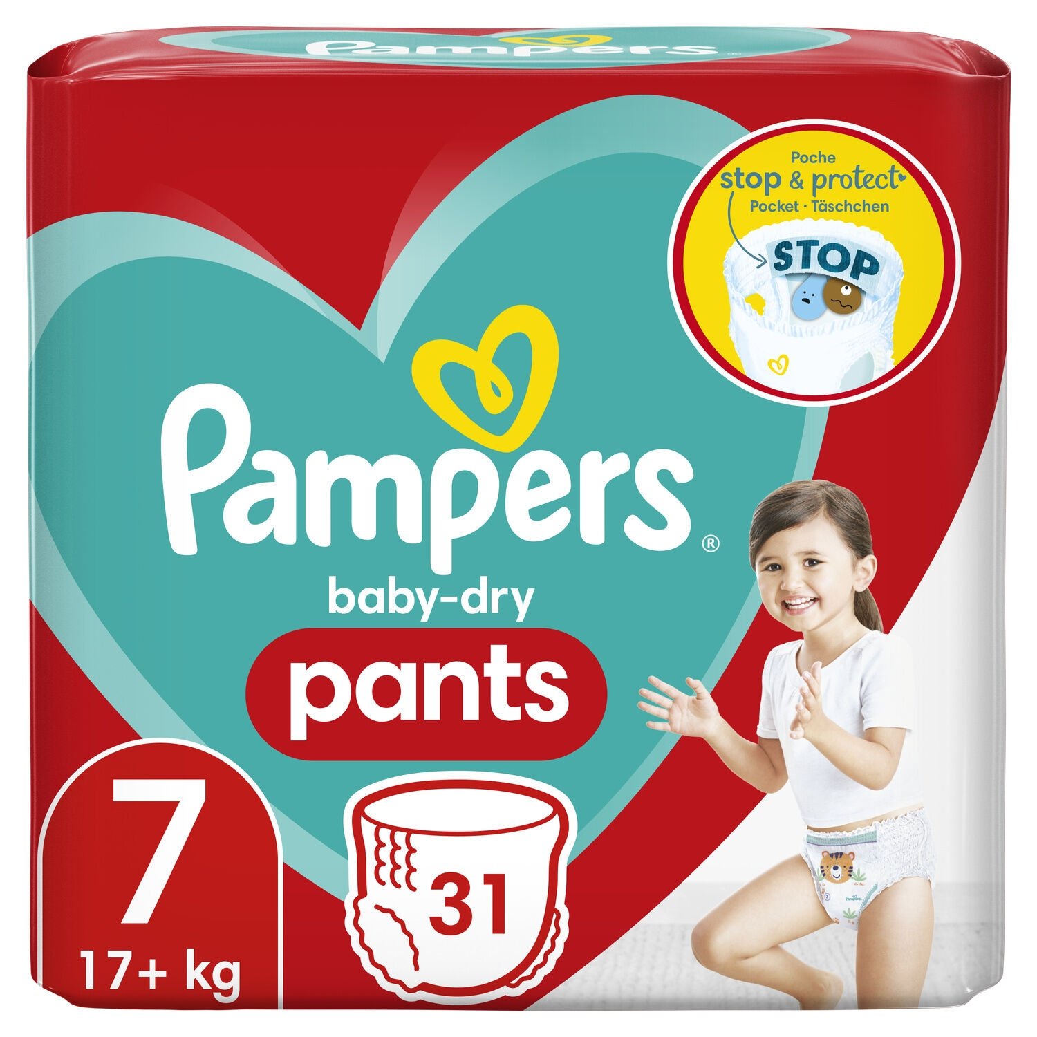 pampers 4 rodzaje