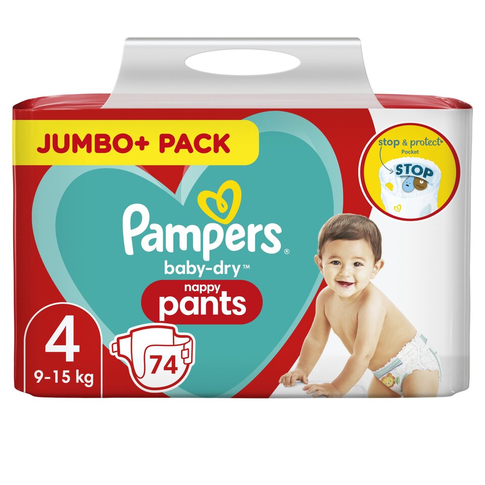 pampersy pampers 4 82szt