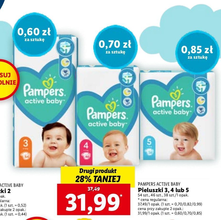 pieluchy pampers premium care 4 ceneo