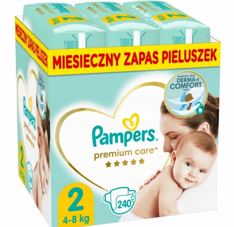 126 szt pampers 4