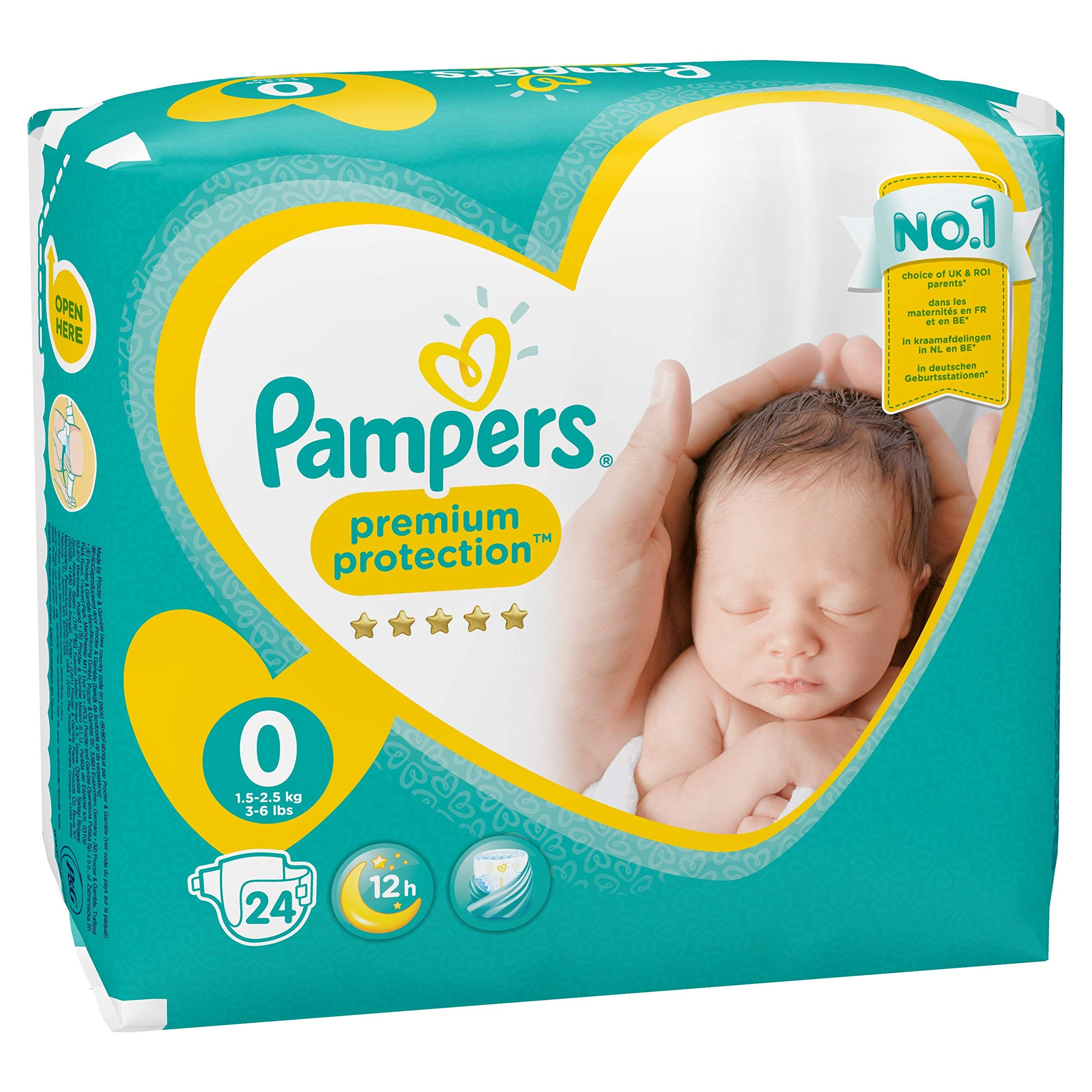 pampers active dry 1 100 szt