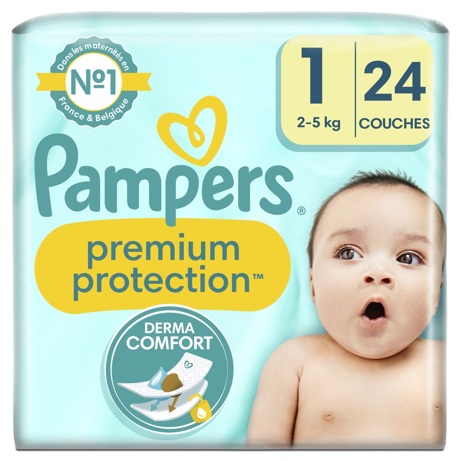 czy pampers new baby dry 1 mają wycięcie na pępek