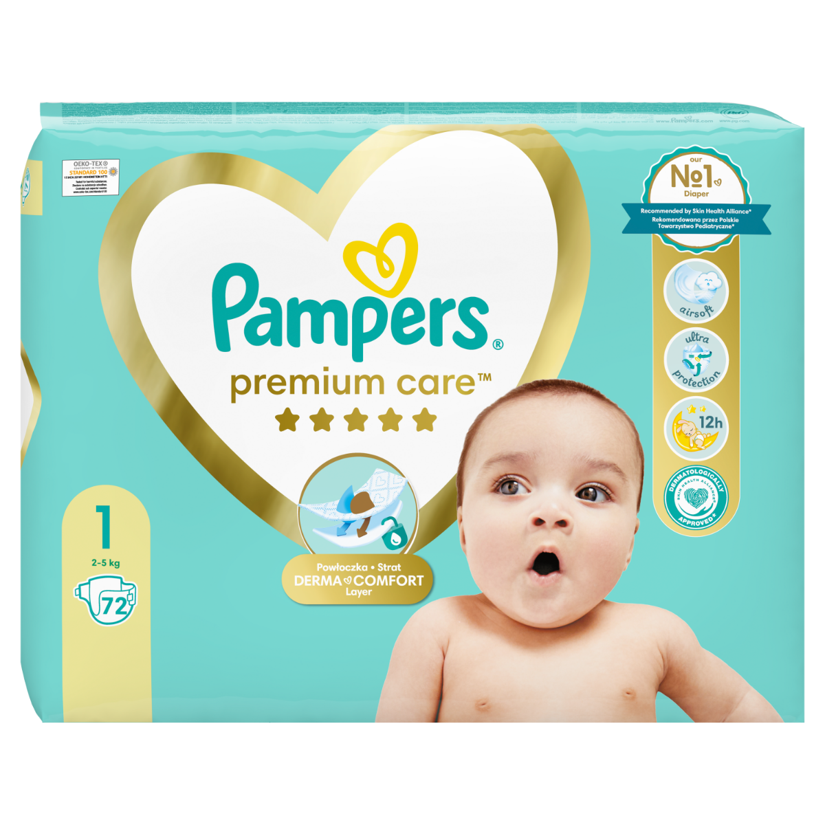 pampers sensitive 3 cena