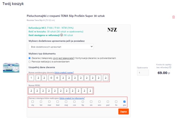 tesco pampers sensitive 6x64 chusteczki