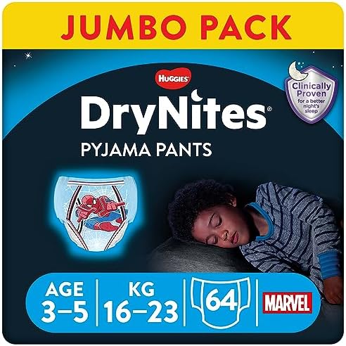 pampers baby dry misure