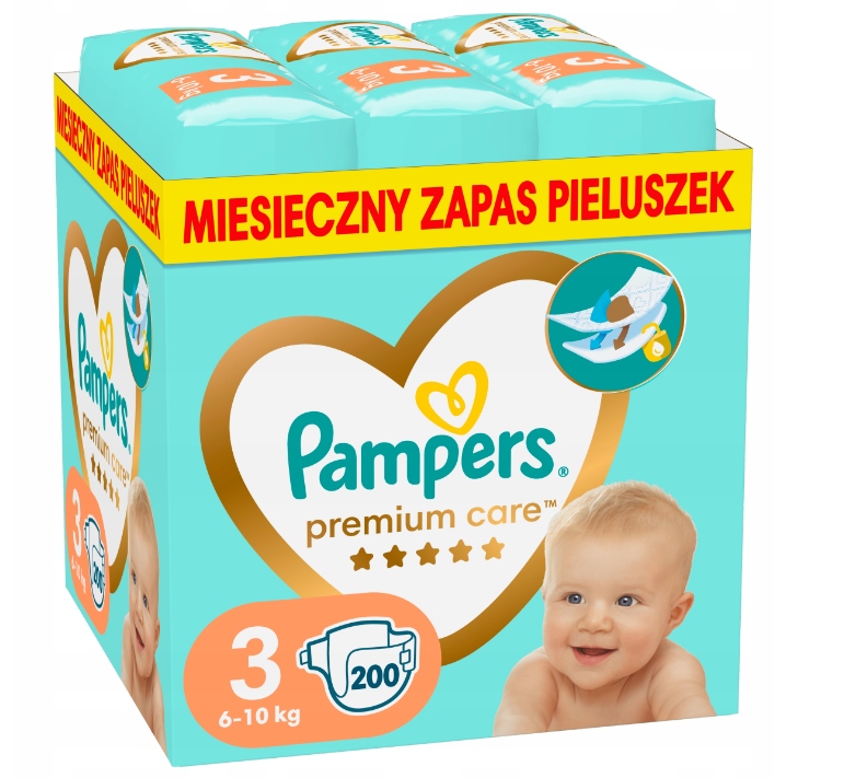 pampers new baby pieluchy jednorazowe rozmiar 3 midi 6-10 kg