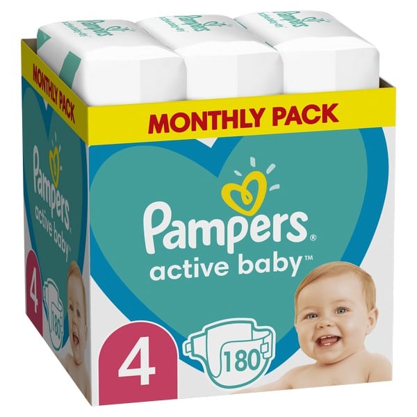 pampers mega box 4 tanio