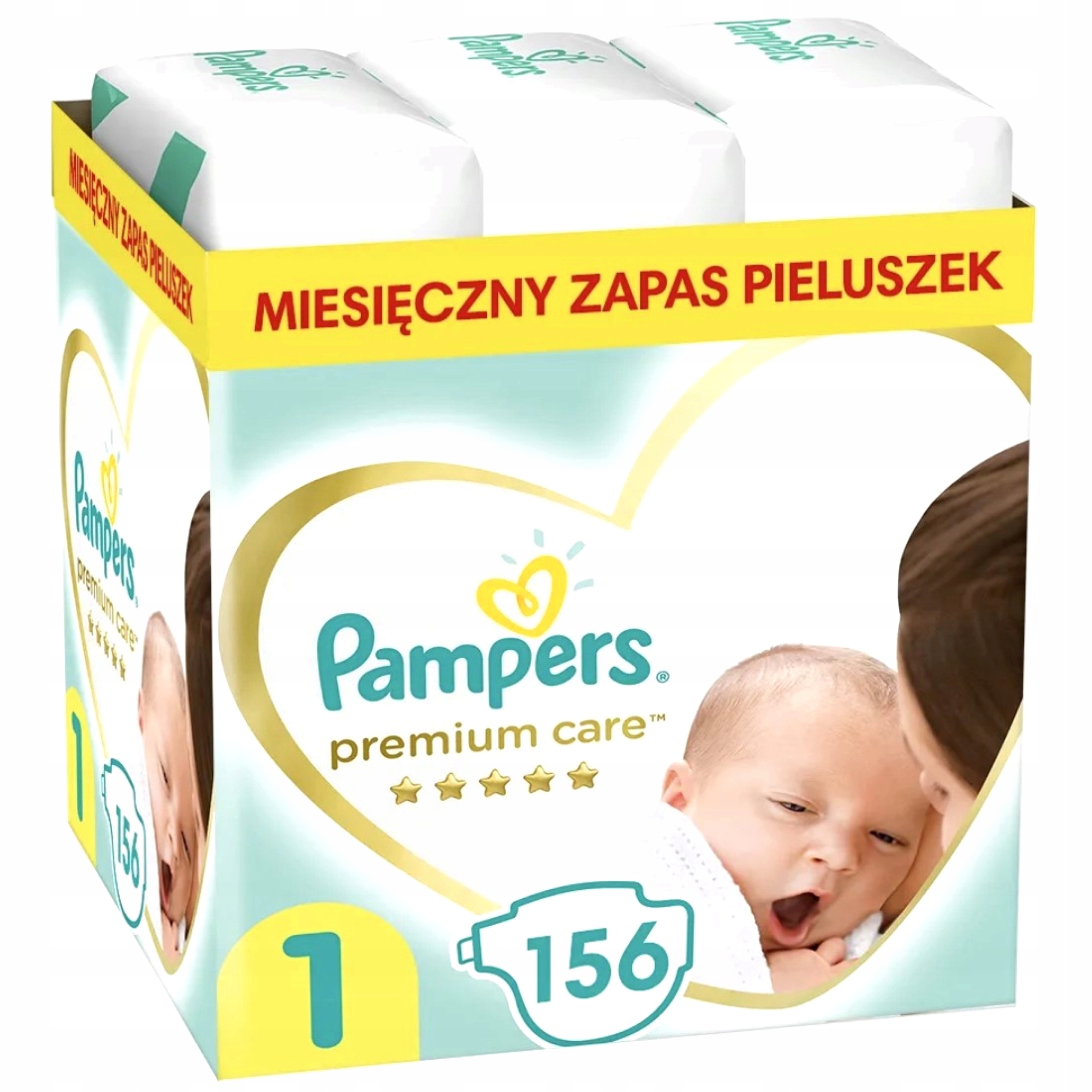 tanie pampersy pampers premium care 1