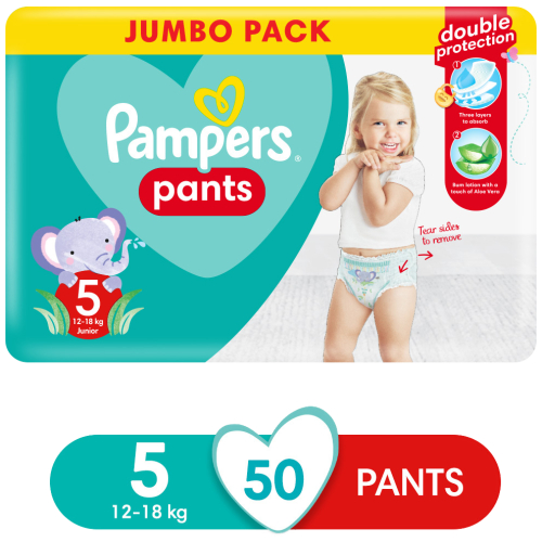 po co pampers pants mają z tyłu pasek