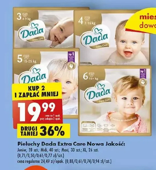 paczka pieluch pampers