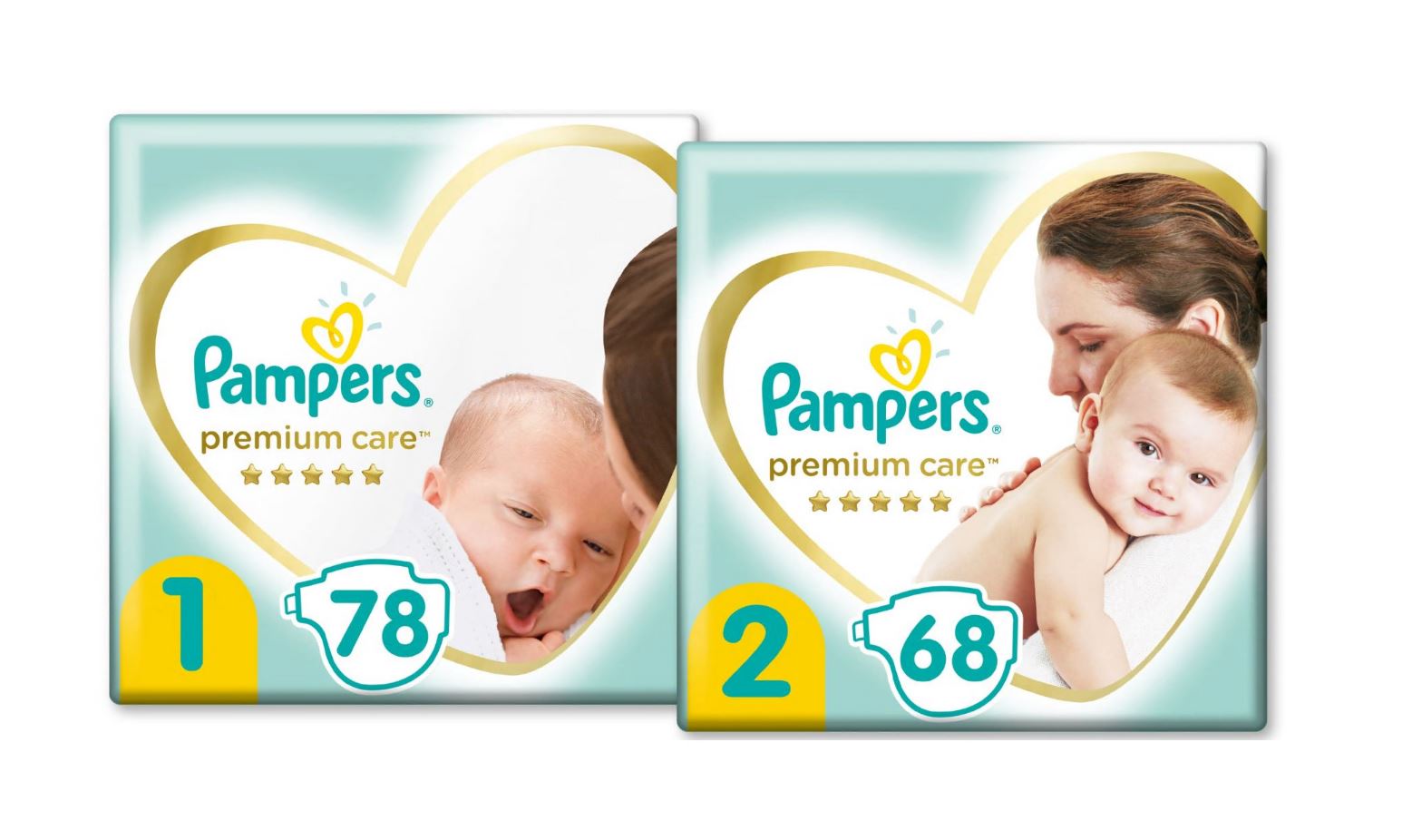 pampers premium care 22 sztuki