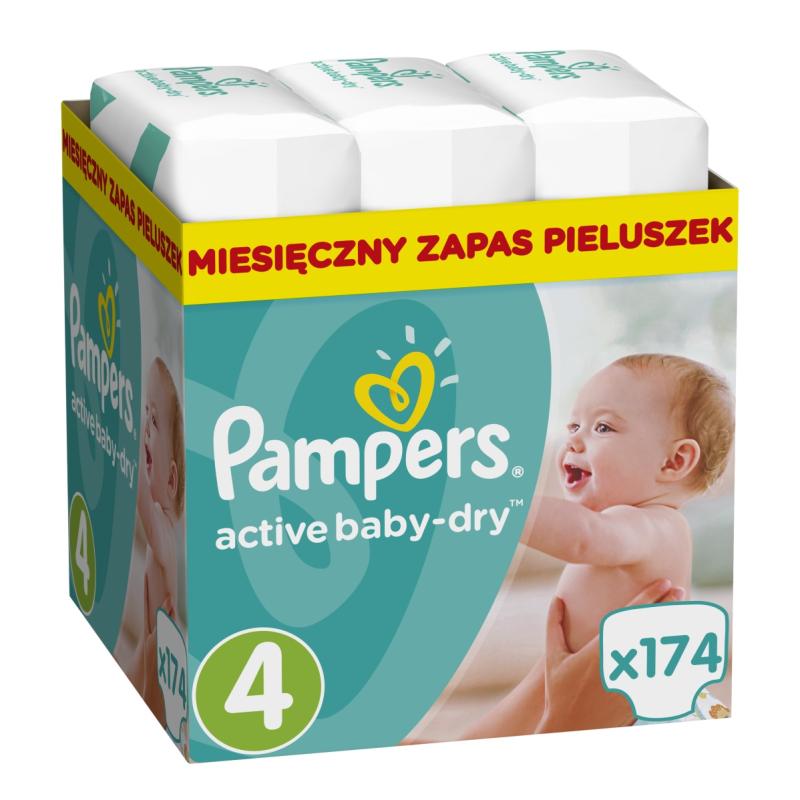 pieluchy pampers ze wskaźnikiem wilgotności