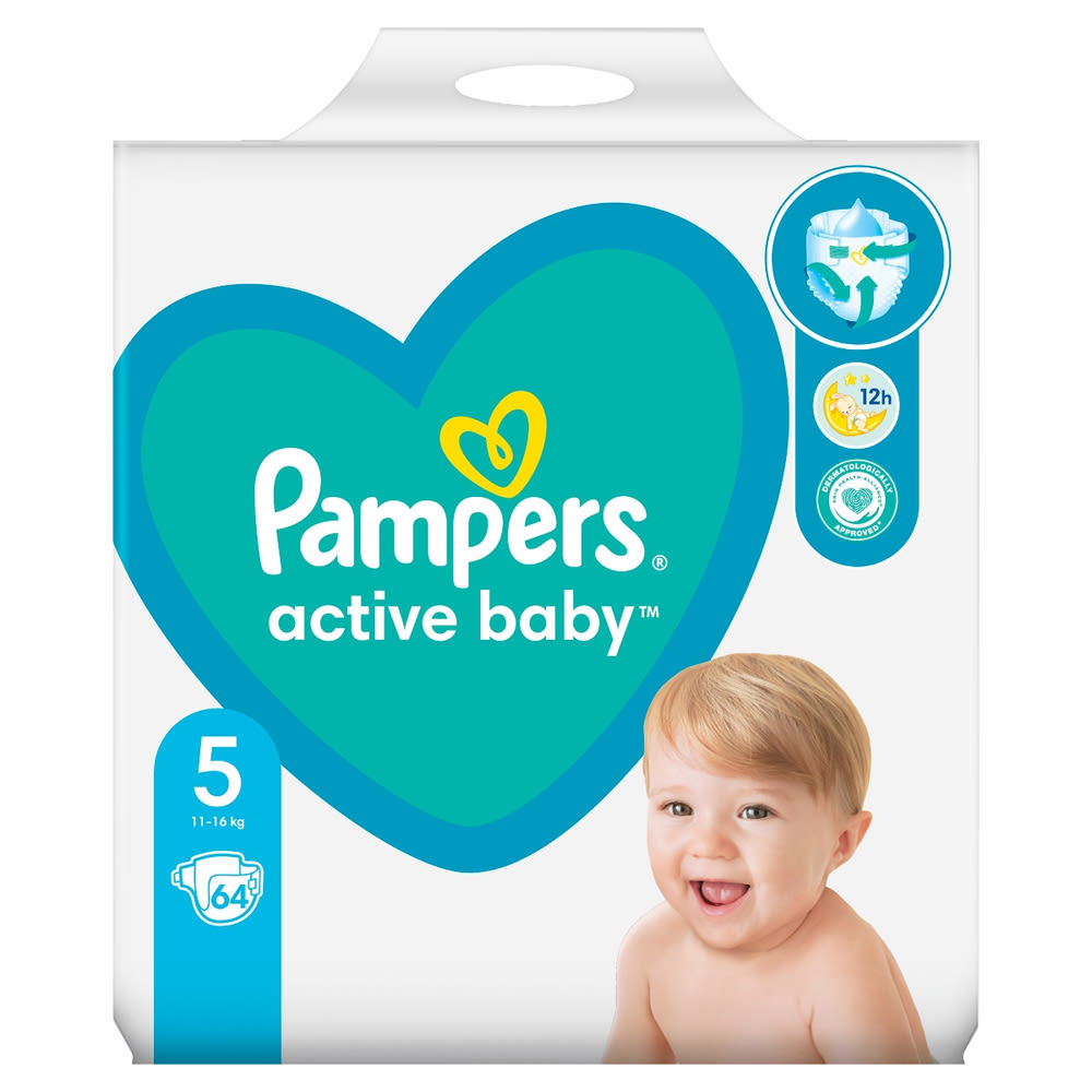 pampers 2 niebieskie