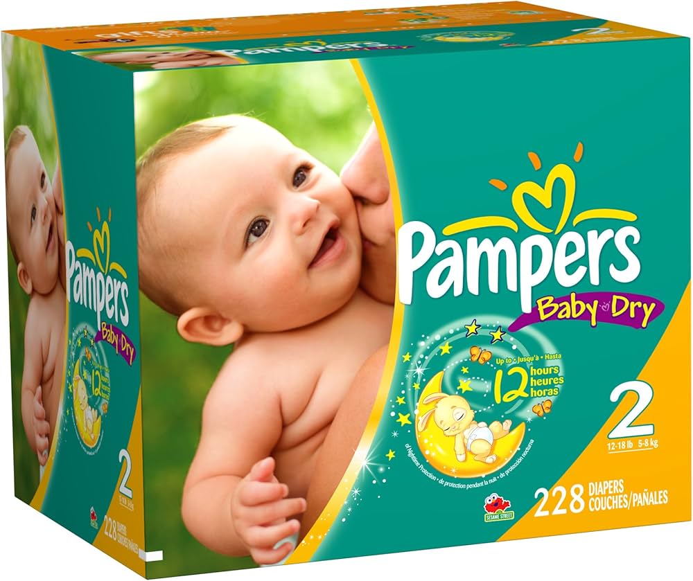 chusteczki pampers nawilzajace